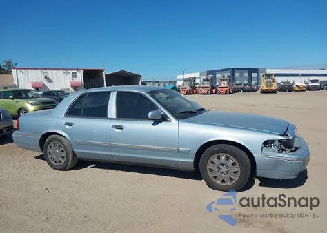 2008 Mercury Grand Marquis Gs из США, поврежденный, VIN 2MEFM74V88X609779